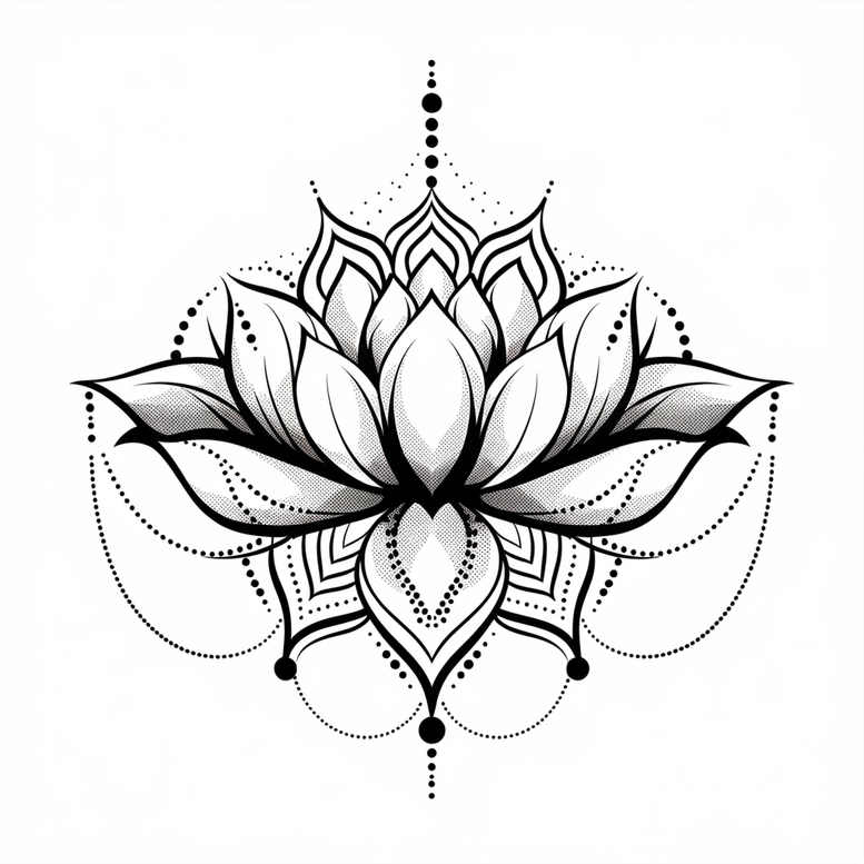 lotuses tattoo design ideas minimalist script lotus symbol symbol of endurance