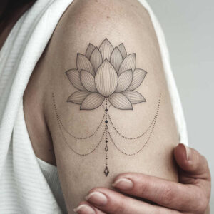 lotuses tattoo design ideas whisper line natural beauty meaning strength