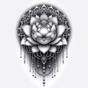lotuses tattoo design ideas pinprick natural curves for heel
