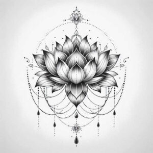 lotuses tattoo design ideas fine line naturalistic perseverance and power
