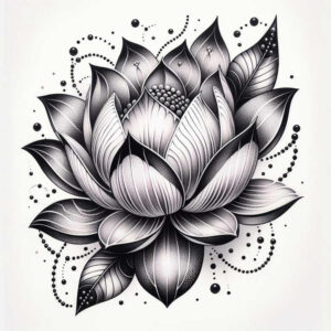lotuses tattoo design ideas single color sacred flower for wrist