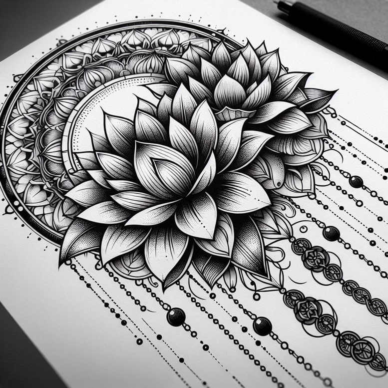 lotuses tattoo design ideas pure motif serene for shoulder