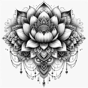 lotuses tattoo design ideas elegant serene represents courage