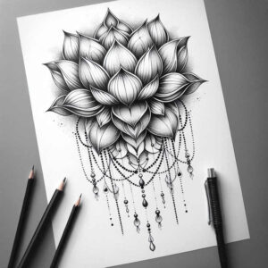 lotuses tattoo design ideas mini geometry symbolic for hand
