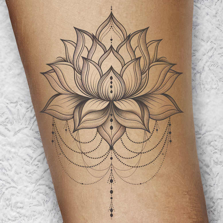 lotuses tattoo design ideas punctual symbolic meaning for arm