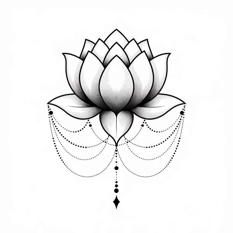 lotuses tattoo design ideas essential lines symbolic meaning symbolising endurance