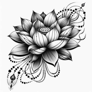 lotuses tattoo design ideas precise symbolic purity for neck