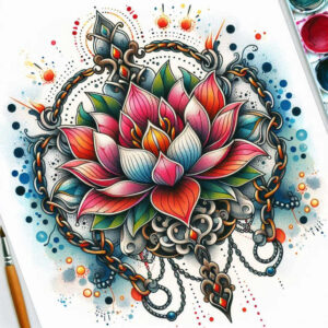 lotuses tattoo design ideas pure design symbolic symbol of strength