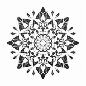blooming-center – tattoo design ideas free ai generated – spiritual-focus – for-upper-back – Gallery: mandalas-and-similar-inkby-ai