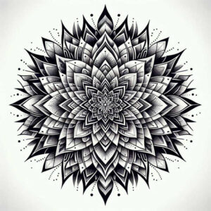 celestial – tattoo design ideas free ai generated – balance – for-elbow – Gallery: mandalas-and-similar-inkby-ai