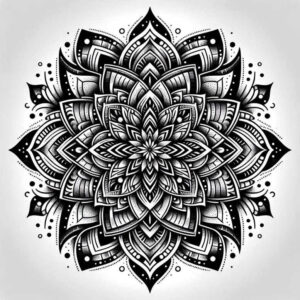 complex-design – tattoo design ideas free ai generated – infinite-pattern – for-inner-arm – Gallery: mandalas-and-similar-inkby-ai