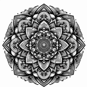 complex-design – tattoo design ideas free ai generated – patterned – for-lower-back – Gallery: mandalas-and-similar-inkby-ai
