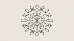 continuous-pattern – tattoo design ideas free ai generated – dynamic-center – for-back-shoulder – Gallery: mandalas-and-similar-inkby-ai