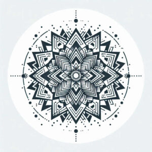 continuous-pattern – tattoo design ideas free ai generated – holy-pattern – for-lower-chest – Gallery: mandalas-and-similar-inkby-ai