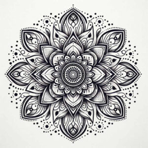 cosmic-order – tattoo design ideas free ai generated – infinite-pattern – for-wrist – Gallery: mandalas-and-similar-inkby-ai