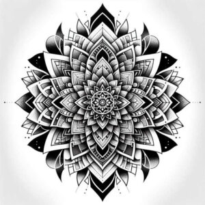 delicate-arcs – tattoo design ideas free ai generated – ornate – for-hand – Gallery: mandalas-and-similar-inkby-ai