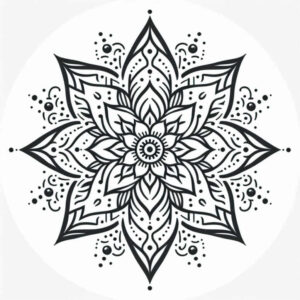 dynamic-center – tattoo design ideas free ai generated – infinity-motif – for-lower-chest – Gallery: mandalas-and-similar-inkby-ai