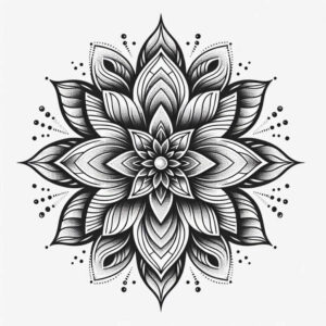 harmony-lines – tattoo design ideas free ai generated – mystic – for-fingers – Gallery: mandalas-and-similar-inkby-ai