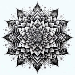 hypnotic – tattoo design ideas free ai generated – enlightenment – for-collarbone – Gallery: mandalas-and-similar-inkby-ai