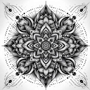 interlaced – tattoo design ideas free ai generated – spiritual-focus – for-inner-arm – Gallery: mandalas-and-similar-inkby-ai