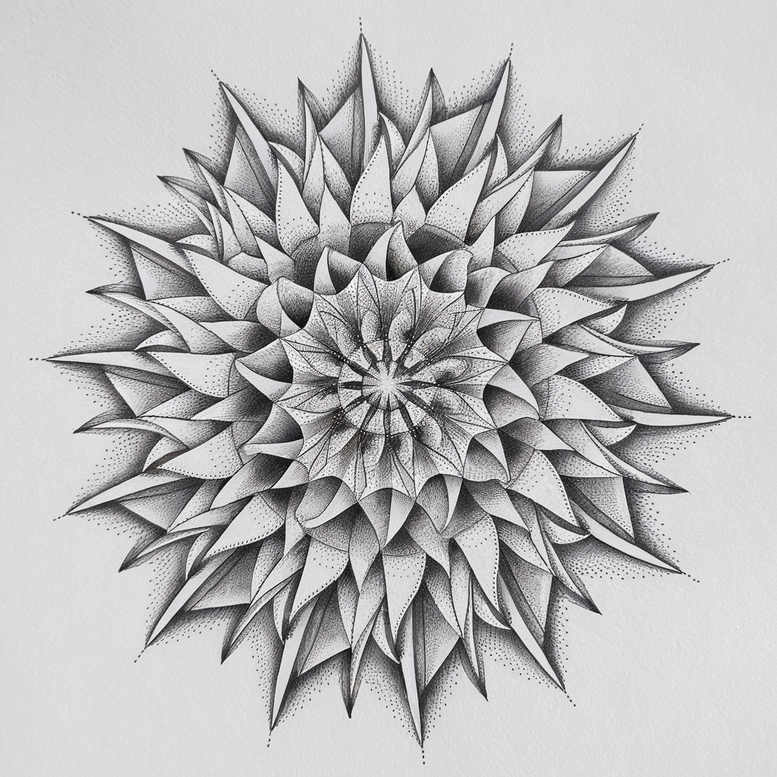 intricate-web – tattoo design ideas free ai generated – micro-mandala – for-elbow – Gallery: mandalas-and-similar-inkby-ai