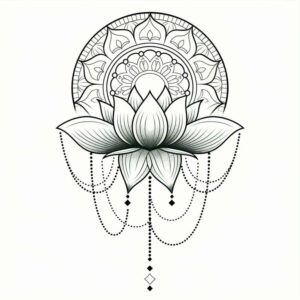 mesmerizing – tattoo design ideas free ai generated – eastern-influence – for-upper-back – Gallery: mandalas-and-similar-inkby-ai
