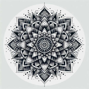 ornamental-rays – tattoo design ideas free ai generated – filigree – for-hand – Gallery: mandalas-and-similar-inkby-ai