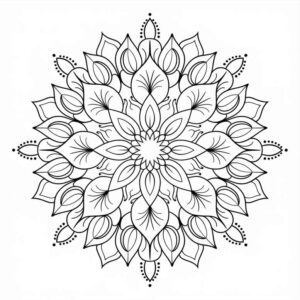 serenity – tattoo design ideas free ai generated – ornamental-swirl – for-spine – Gallery: mandalas-and-similar-inkby-ai