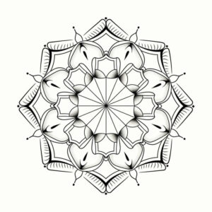 spiritual-focus – tattoo design ideas free ai generated – sacred-symbol – for-back-of-neck – Gallery: mandalas-and-similar-inkby-ai
