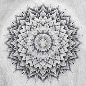 symmetric – tattoo design ideas free ai generated – spiritual-design – for-thigh – Gallery: mandalas-and-similar-inkby-ai