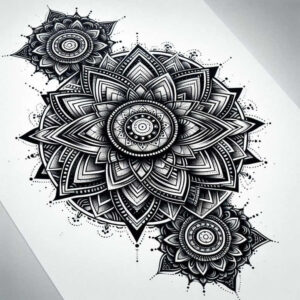 mandalas-and-similar tattoo design ideas balance balanced design for back