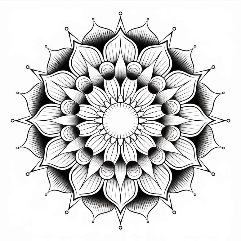 mandalas-and-similar tattoo design ideas ornamental rays balanced design resilience and power
