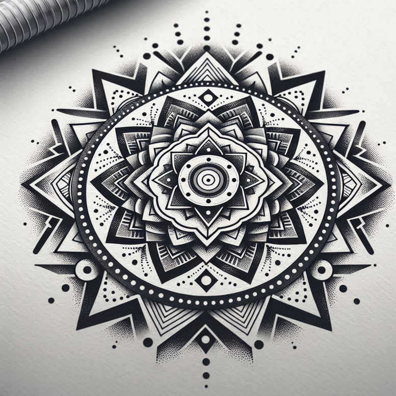 mandalas-and-similar tattoo design ideas circle of unity detailed circles for outer arm