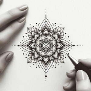 mandalas-and-similar tattoo design ideas inward focus detailed texture meaning resilience