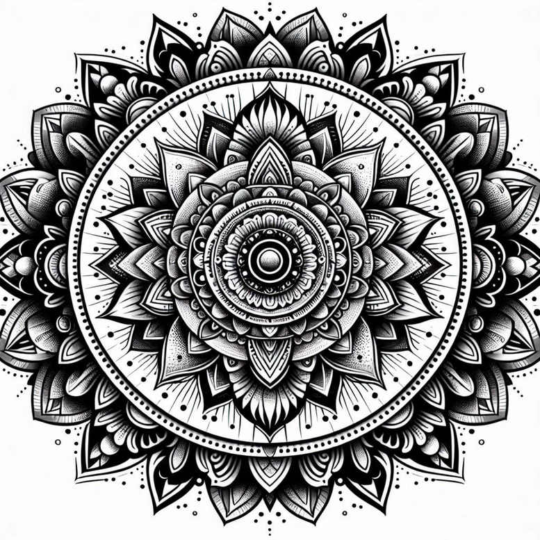 mandalas-and-similar tattoo design ideas concentric circles geometric for hand