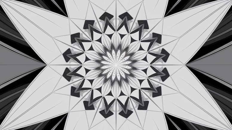 mandalas-and-similar tattoo design ideas dynamic center geometric patterns for calf