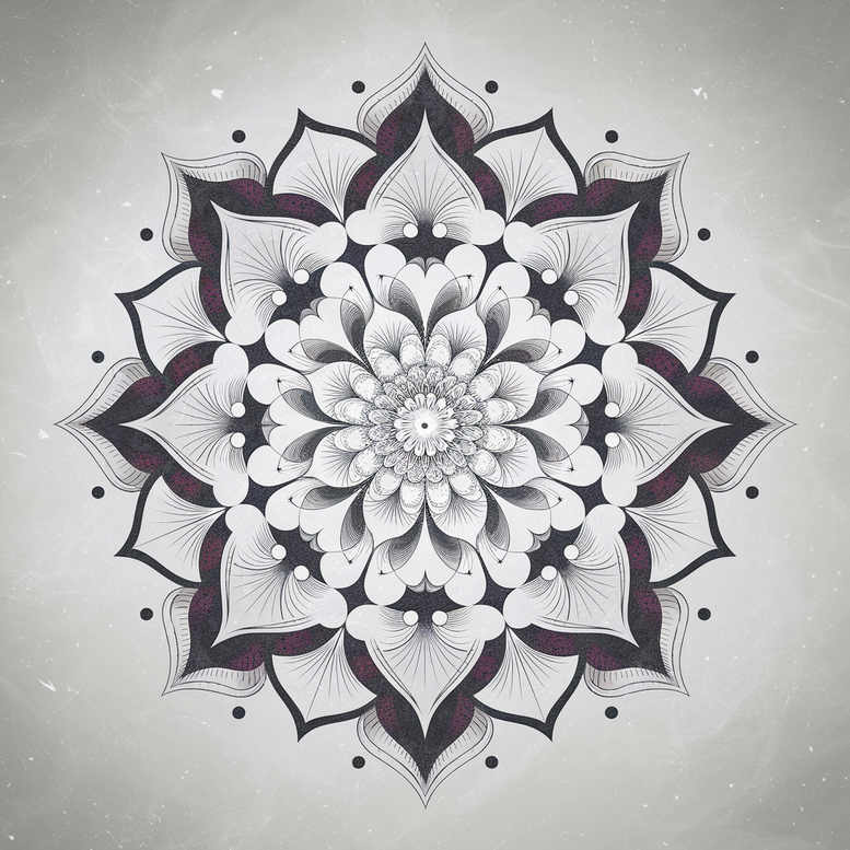 mandalas-and-similar tattoo design ideas celestial geometric patterns for upper chest