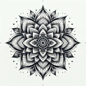 mandalas-and-similar tattoo design ideas balance geometric patterns symbolising strength