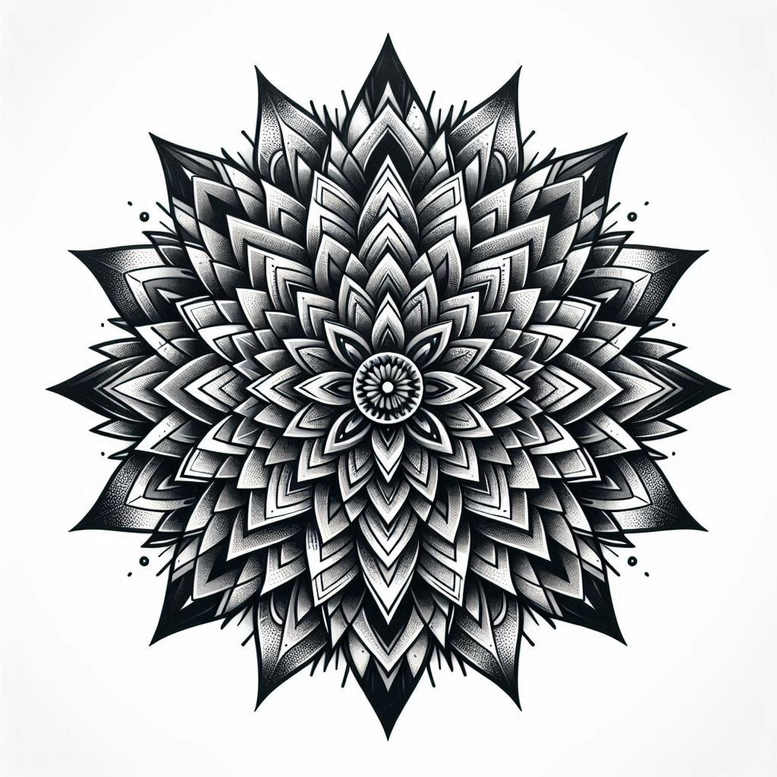 mandalas-and-similar tattoo design ideas subtle fill harmonious for inner arm