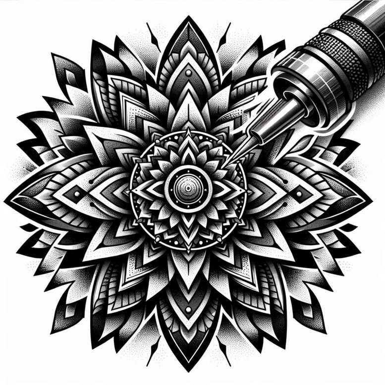 mandalas-and-similar tattoo design ideas symmetric harmonious stands for resilience