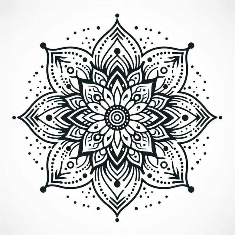 mandalas-and-similar tattoo design ideas geometric lace intricate lines for wrist