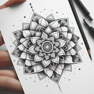 mandalas-and-similar tattoo design ideas dynamic center mandala art for forearm
