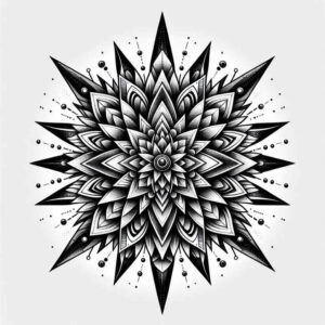 mandalas-and-similar tattoo design ideas dynamic center patterned for upper arm