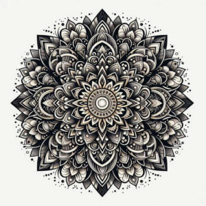 mandalas-and-similar tattoo design ideas dynamic center patterned strength and power