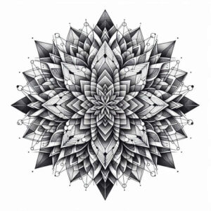 mandalas-and-similar tattoo design ideas mandala radial embodying endurance