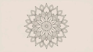 mandalas-and-similar tattoo design ideas harmony lines repetitive for neck