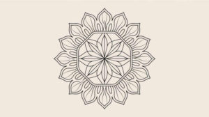mandalas-and-similar tattoo design ideas wavy lines ritual shows determination