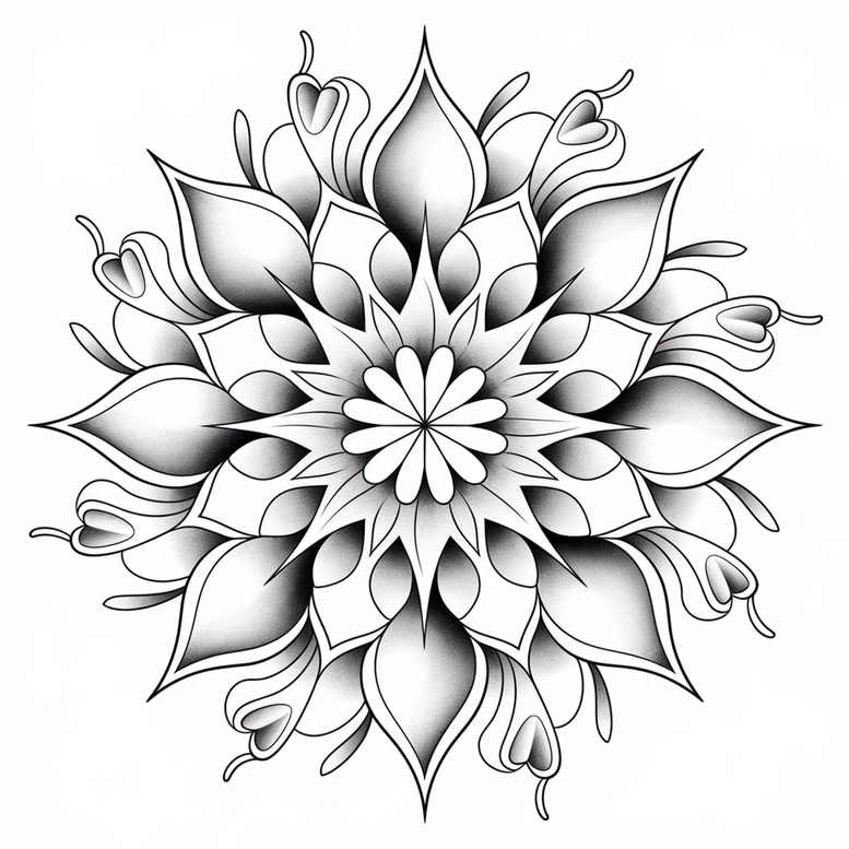 mandalas-and-similar tattoo design ideas subtle fill symmetrical patterns meaning endurance