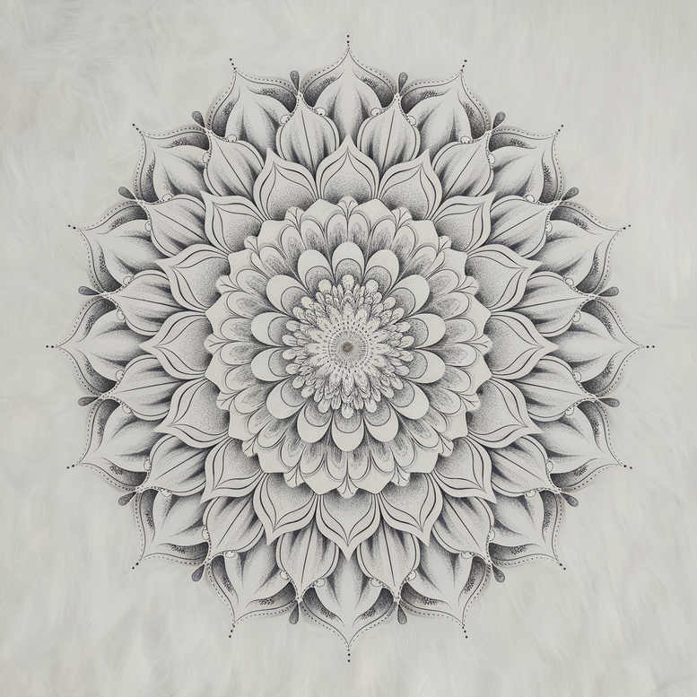 mandalas-and-similar tattoo design ideas concentric circles symmetrical patterns represents strength