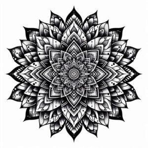 wavy-lines – tattoo design ideas free ai generated – ethereal – for-elbow – Gallery: mandalas-and-similar-inkby-ai